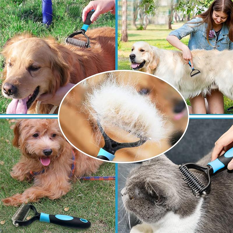 Pet Dog Comb Hair Remover Cat Comb For Long Hair Curly