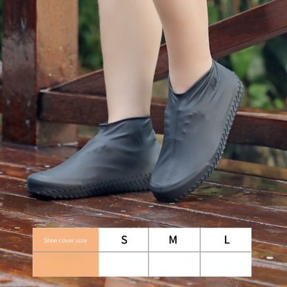 1 Pair Reusable Latex Waterproof Rain Shoes