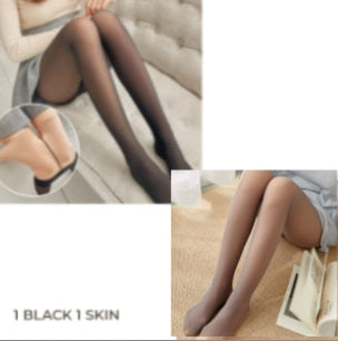 Women Tights Black Skin Winter Pantyhose Elastic