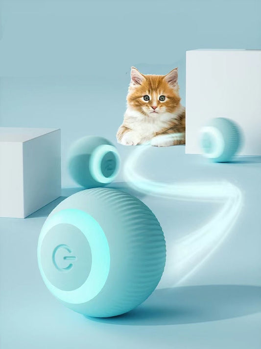 Electric Cat Ball Toys Automatic Rolling Smart Toys