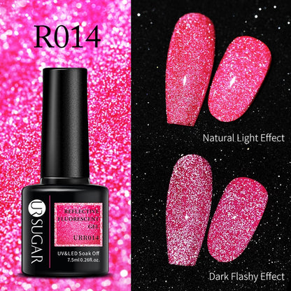 Beauty Thermal Ultra-thin Glitter 3 Colors Soak Off Nail Art Gel