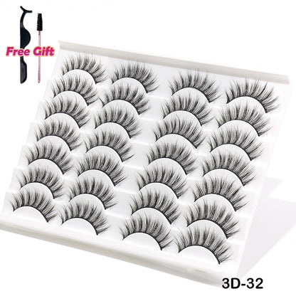 Beauty Natural False Eyelashes Dramatic 3D Mink Lashes