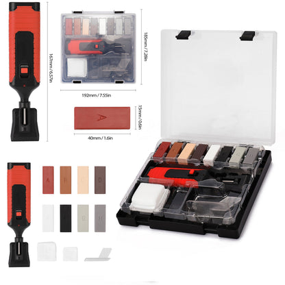 Laminate Repairing Kit Wax System Floor Casing Chips