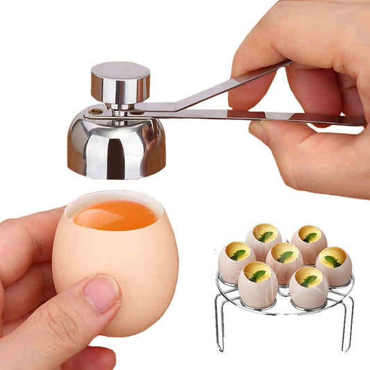 Creative Kitchen Tools Metal Egg Scissors