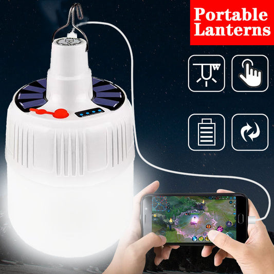 100W Portable Lanterns Camping Lamp