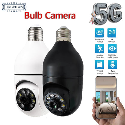 Bulb Surveillance Camera Night Vision Full Color