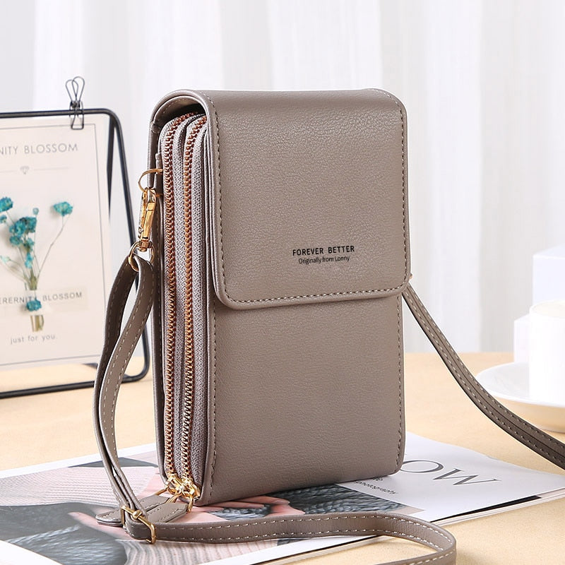 Handbags Touch Screen Mobile Phone Bags Crossbody Purse