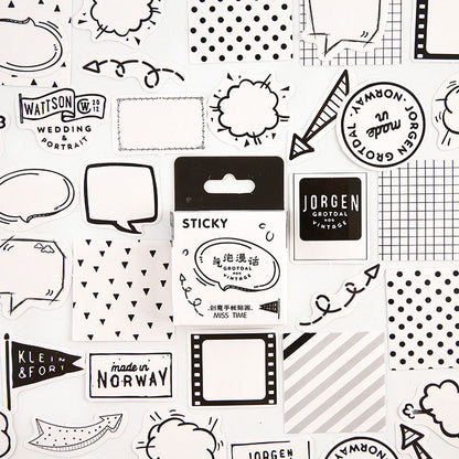 Mr. paper Cute Diary Stickers Scrapbooking Series