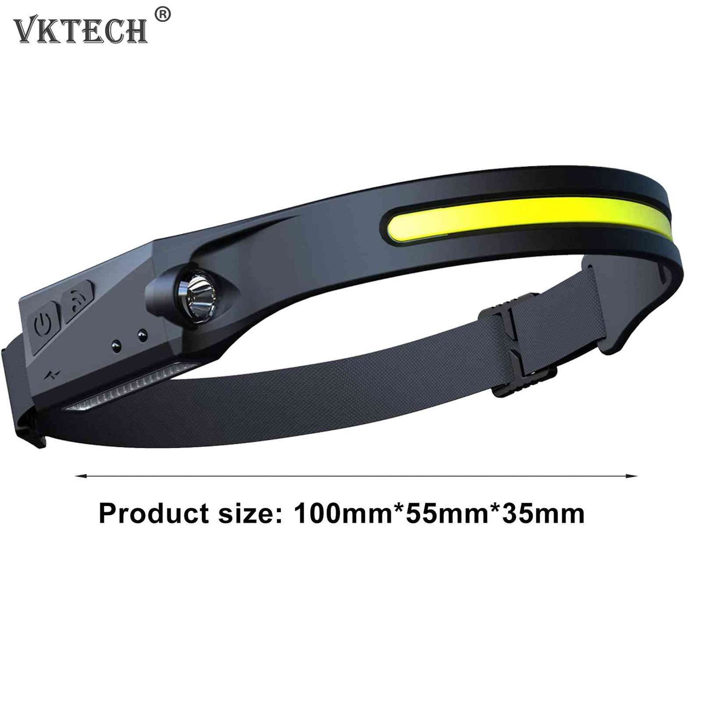 Induction Headlamp COB LED Head Lamp