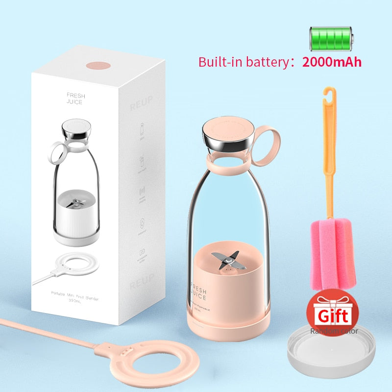 Electric Juicer Mini Portable Blender Fruit Mixers Fruit Extractors