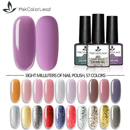 Beauty Lead Nail Gel Polish 60 Colors Nail Gel 8ML