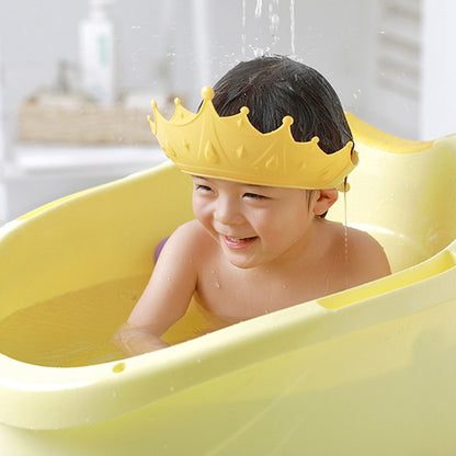 Adjustable Baby Shower Shampoo Cap Crown