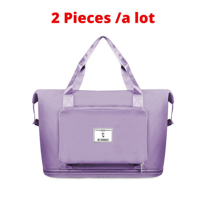 Women Travel Bags Duffle Shoulder Bag Multi-functional