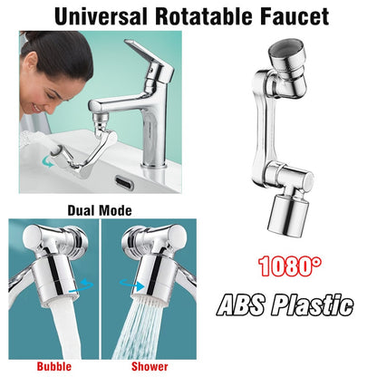 Universal 1080° Rotatable Faucet Aerator Extender
