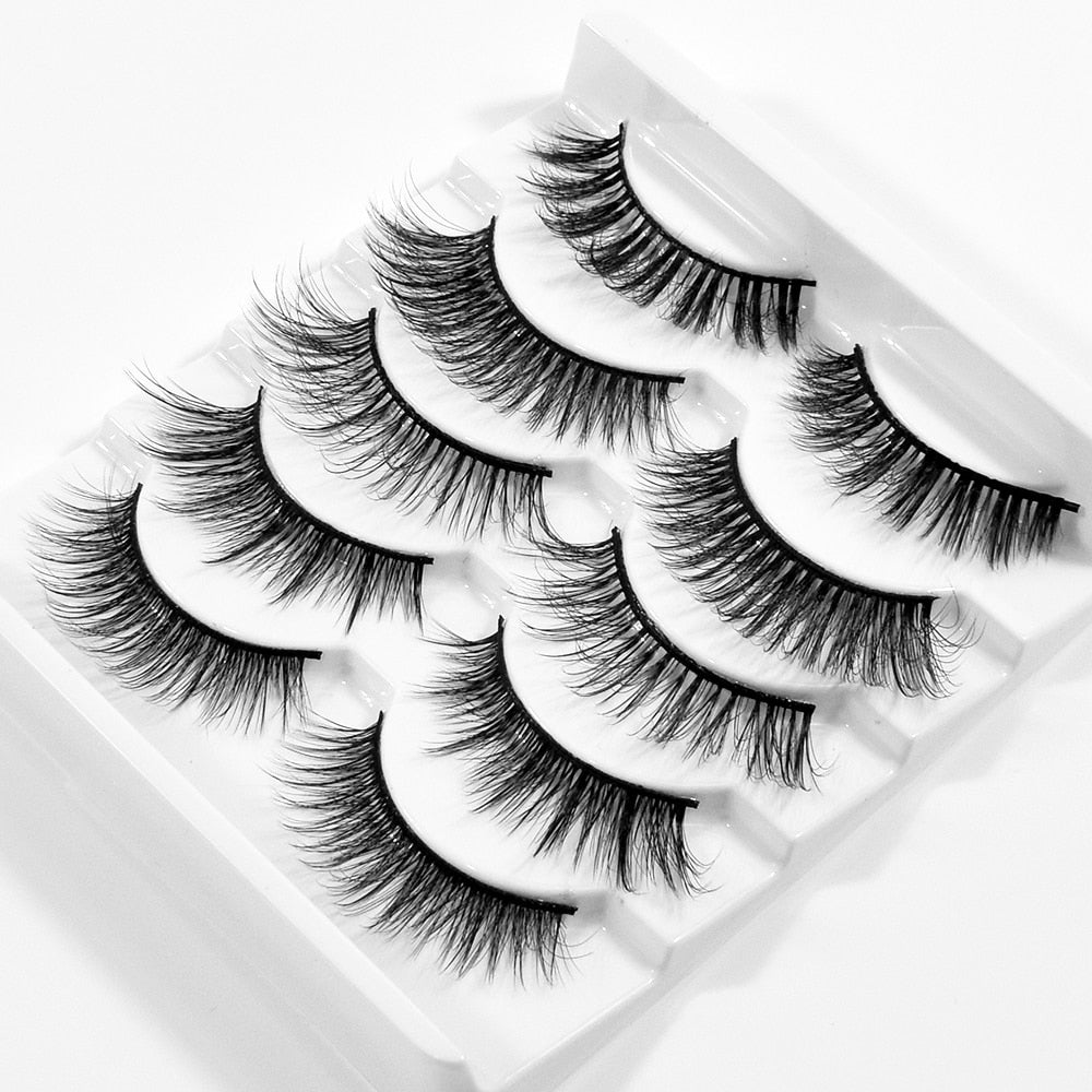 Beauty Natural False Eyelashes Dramatic 3D Mink Lashes