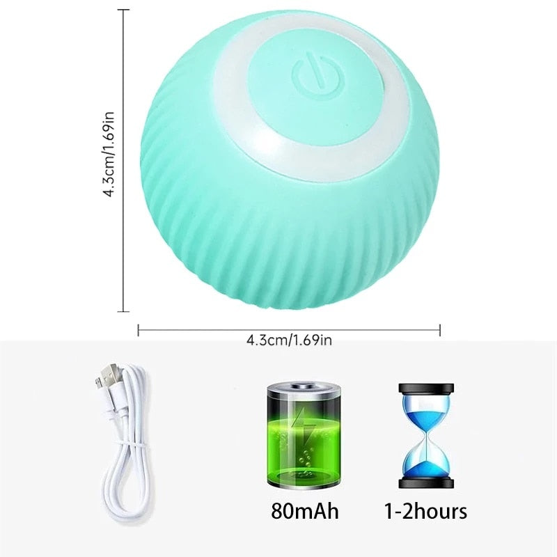 Electric Dog Ball Toys Auto Rolling Toys