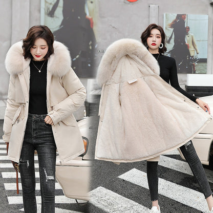 New Winter Jacket Women Parka Long Coat