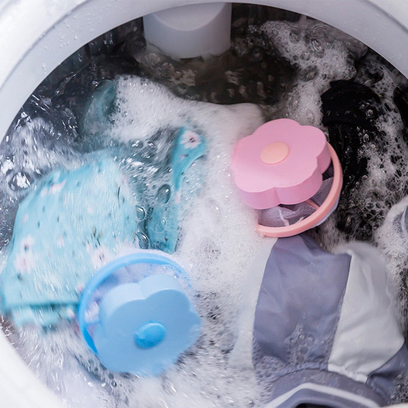Washing Machine Hair Filter Floating Pet Fur Lint Hair Removal
