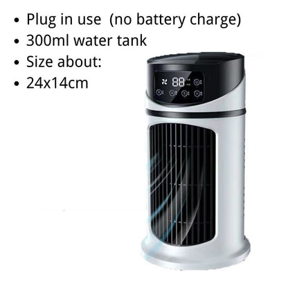 Portable Mini Air Conditioner Air Cooler Fan Water Cooling Fan