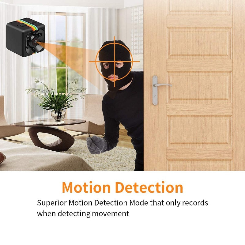 Mini Camera HD 1080P Sensor Night Vision Camcorder