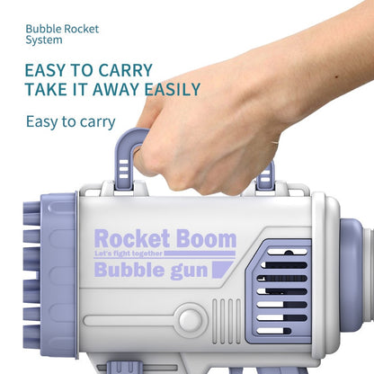 Kids Gatling Bubble Gun Toy Bubble Machine