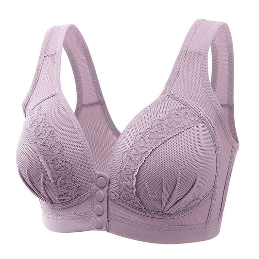 New Arrival Large Size Front Button Comfortable Bra