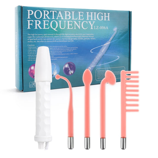 Beauty 4 In 1 High Frequency Electrode Wand Electrotherapy