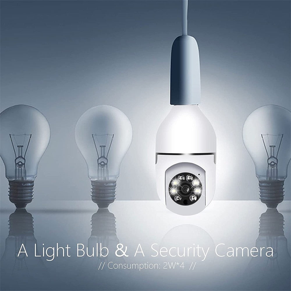Bulb Surveillance Camera Night Vision Full Color