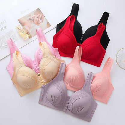 New Arrival Large Size Front Button Comfortable Bra