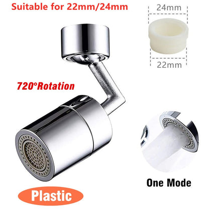 New Universal 1080° Rotation Extender Faucet Aerator