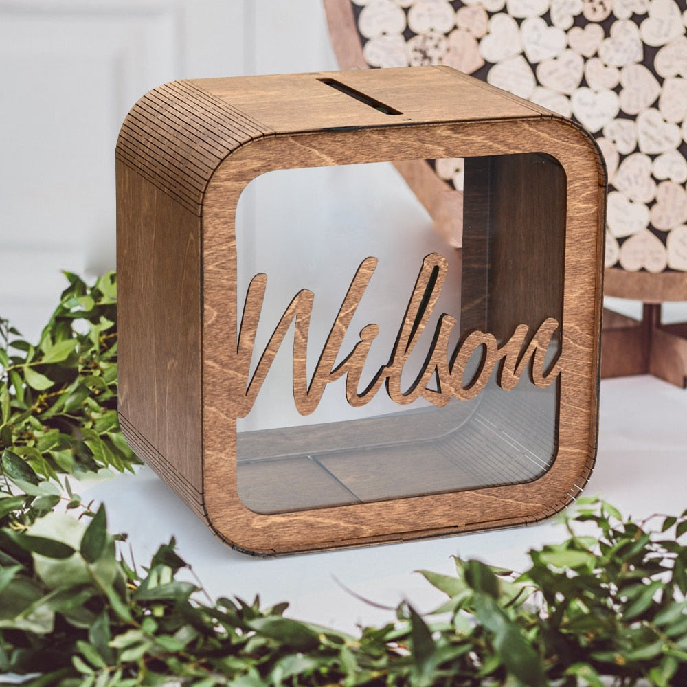 Wedding Card Boxes Custom Wooden Greeting