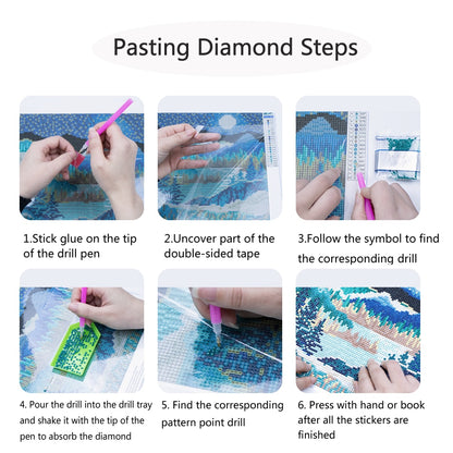 5D Diamond Painting Full Drill Mosaic Embroidery Kits