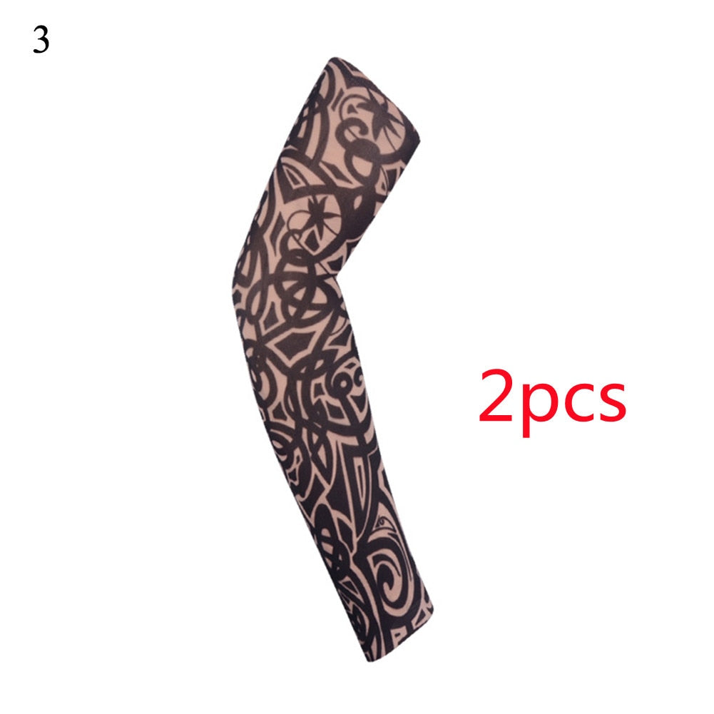 Street Tattoo Arm Sleeves Sun UV Protection