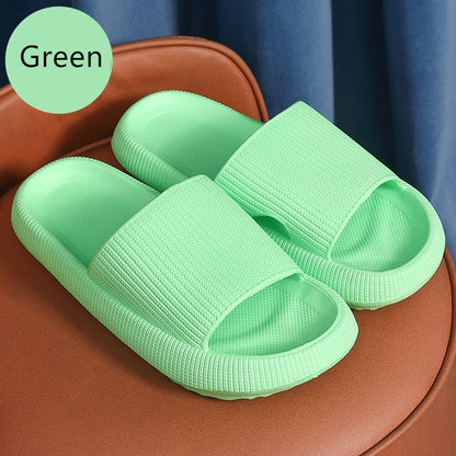 Bathroom Non-slip Slippers Fashion Thick Sole Soft EVA