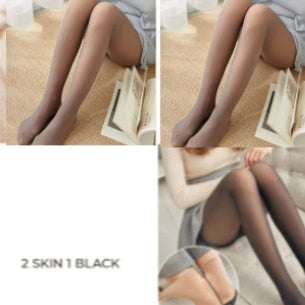 Women Tights Black Skin Winter Pantyhose Elastic