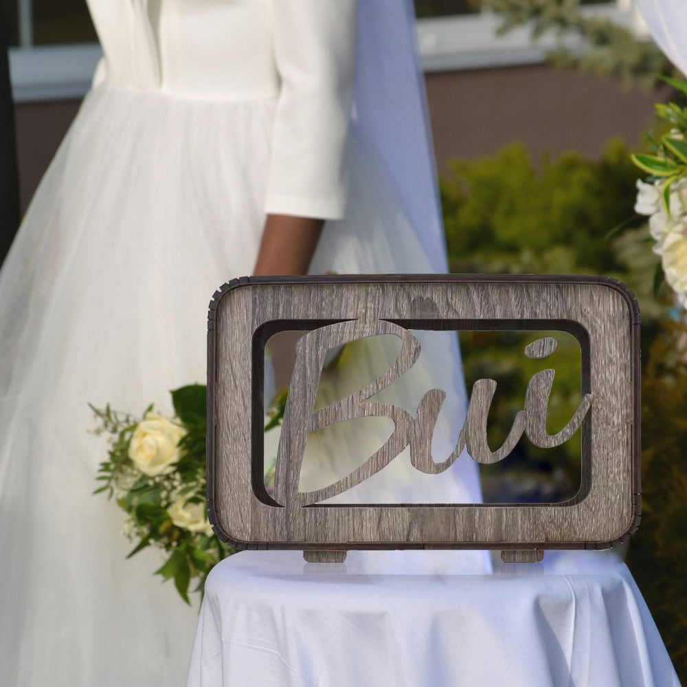 Wedding Card Boxes Custom Wooden Greeting