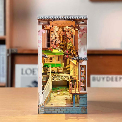 Wooden Miniature House with Furniture Doll House