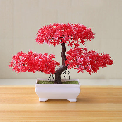 Artificial Plant Artificial Flower Bonsai Tree Pot