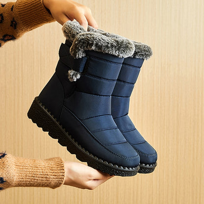 Waterproof Winter Boots for Women New Faux