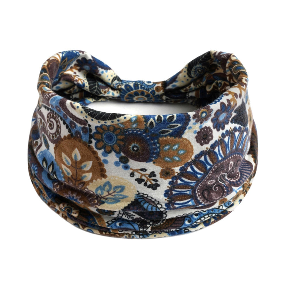 Summer Bohemian Bandanas Elastic Hair Bands