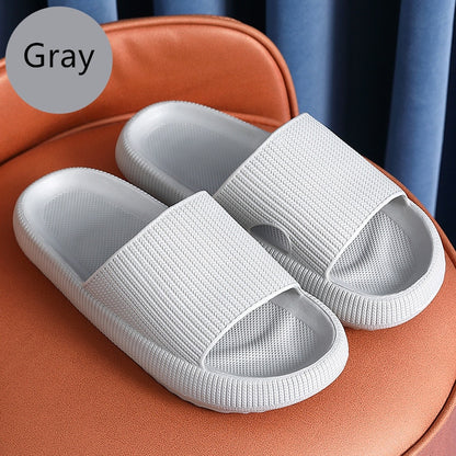 Bathroom Non-slip Slippers Fashion Thick Sole Soft EVA