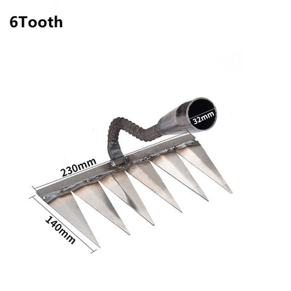 Hoe Weeding Rake Farm Tool Weeding and Turning