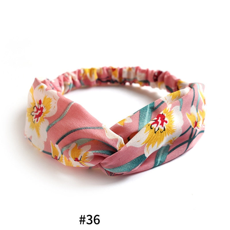 Summer Bohemian Bandanas Elastic Hair Bands