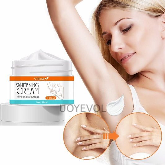 Beauty Whitening Cream for Sensitive Areas Dark Skin Lightening