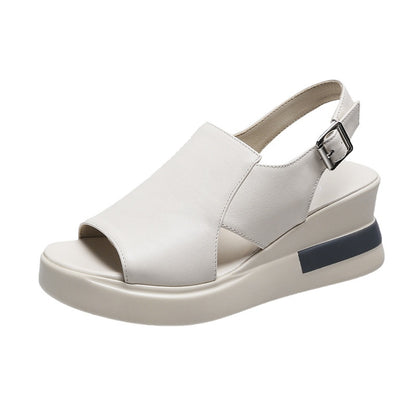 Thick-soled Wedge Sandals Summer High-heeled