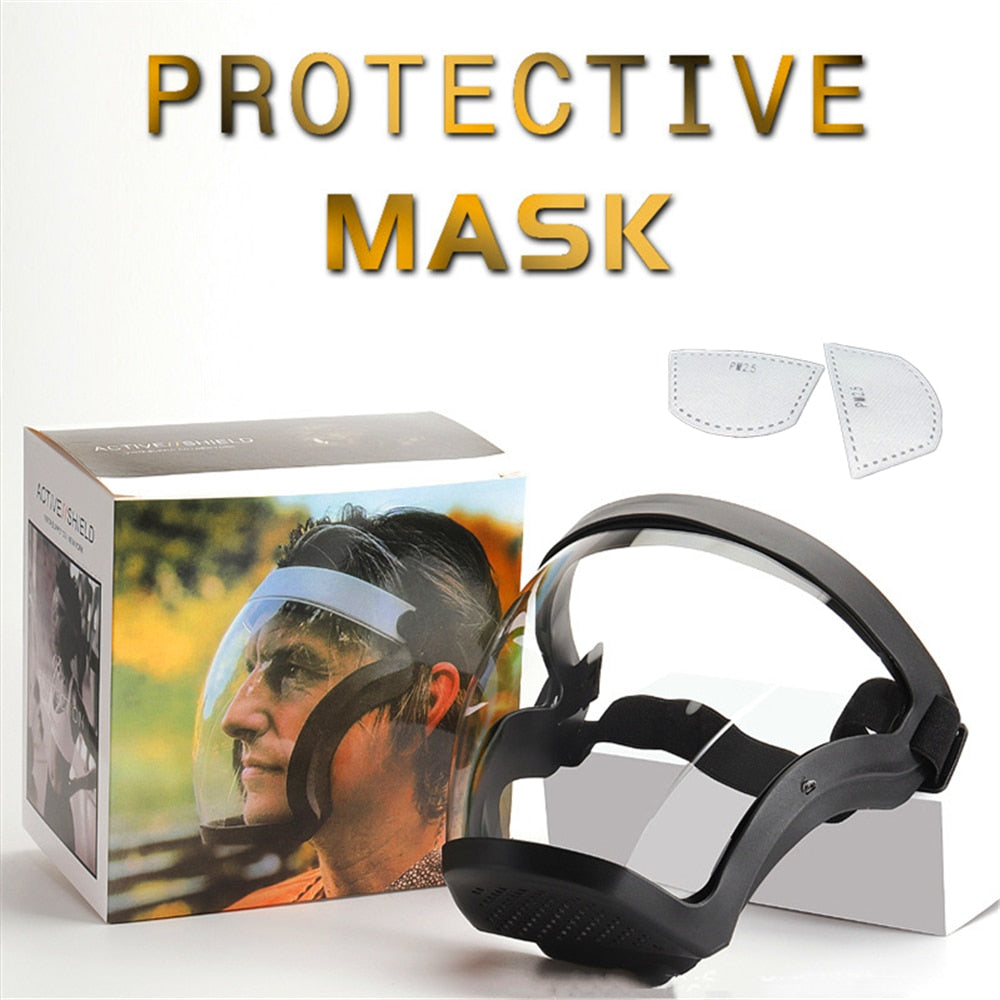 Faceshield Eyeshield Dust Cover Transparent Moto Cycling