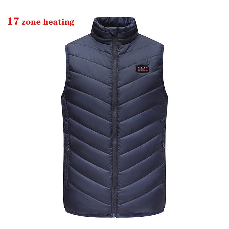 17 Areas Usb Heated Jacket Men Women