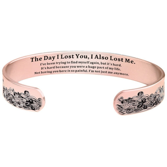 Memorial Bracelet The Day I Lost You Wave Bracelet