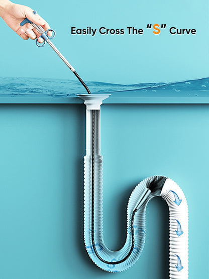 Sewer Pipe Unblocker Snake Spring Pipe Dredging Tool