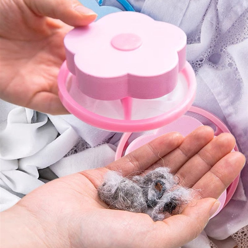 Washing Machine Hair Filter Floating Pet Fur Lint Hair Removal